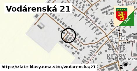 Vodárenská 21, Zlaté Klasy