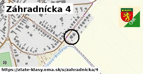 Záhradnícka 4, Zlaté Klasy