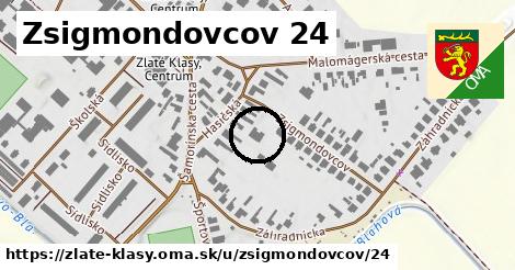 Zsigmondovcov 24, Zlaté Klasy