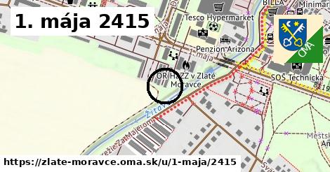 1. mája 2415, Zlaté Moravce