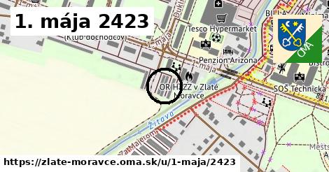 1. mája 2423, Zlaté Moravce