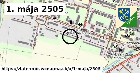 1. mája 2505, Zlaté Moravce