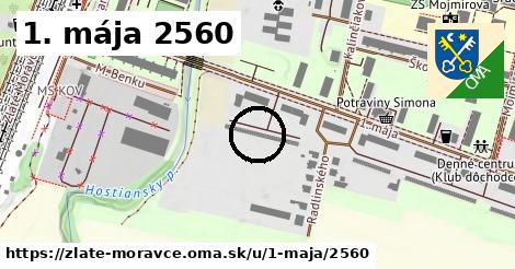 1. mája 2560, Zlaté Moravce