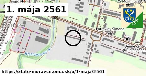 1. mája 2561, Zlaté Moravce