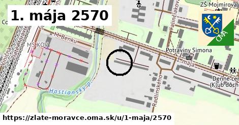 1. mája 2570, Zlaté Moravce