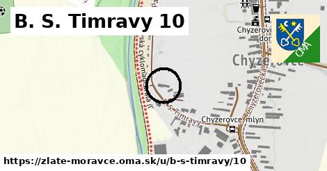 B. S. Timravy 10, Zlaté Moravce