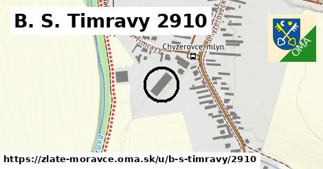 B. S. Timravy 2910, Zlaté Moravce