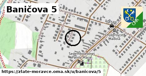 Baničova 5, Zlaté Moravce