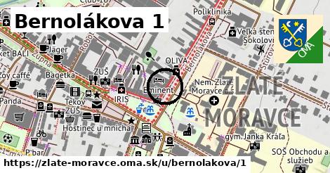 Bernolákova 1, Zlaté Moravce