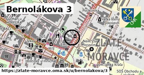 Bernolákova 3, Zlaté Moravce