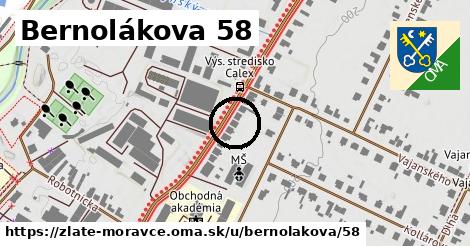 Bernolákova 58, Zlaté Moravce