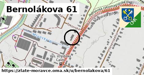 Bernolákova 61, Zlaté Moravce