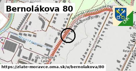 Bernolákova 80, Zlaté Moravce