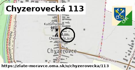 Chyzerovecká 113, Zlaté Moravce