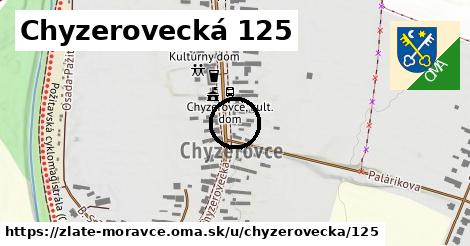 Chyzerovecká 125, Zlaté Moravce