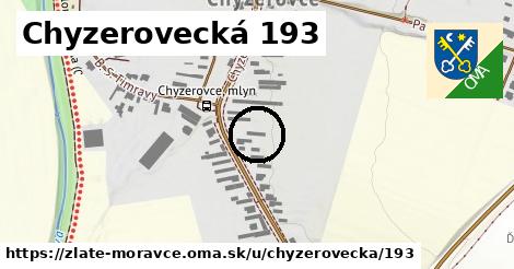 Chyzerovecká 193, Zlaté Moravce