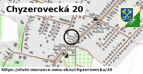 Chyzerovecká 20, Zlaté Moravce