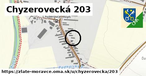 Chyzerovecká 203, Zlaté Moravce