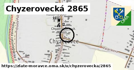 Chyzerovecká 2865, Zlaté Moravce