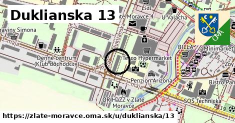 Duklianska 13, Zlaté Moravce