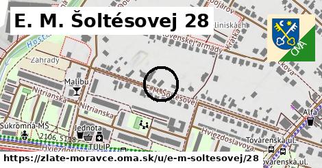 E. M. Šoltésovej 28, Zlaté Moravce