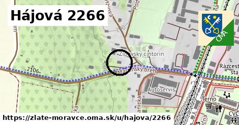 Hájová 2266, Zlaté Moravce