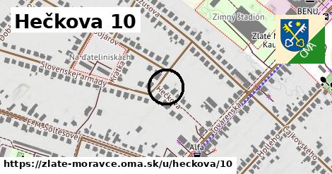 Hečkova 10, Zlaté Moravce