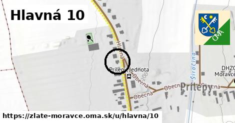 Hlavná 10, Zlaté Moravce