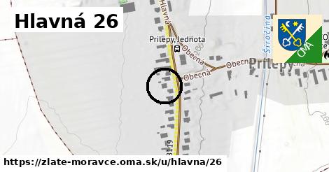 Hlavná 26, Zlaté Moravce