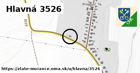 Hlavná 3526, Zlaté Moravce