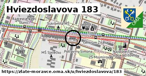 Hviezdoslavova 183, Zlaté Moravce