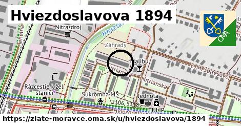 Hviezdoslavova 1894, Zlaté Moravce