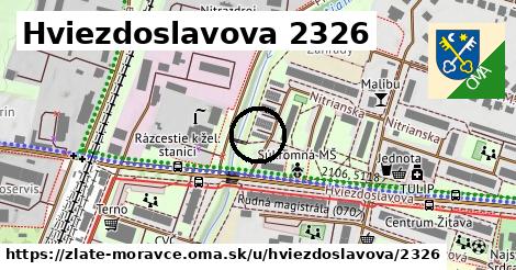 Hviezdoslavova 2326, Zlaté Moravce