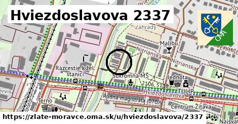 Hviezdoslavova 2337, Zlaté Moravce