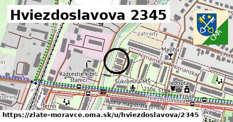 Hviezdoslavova 2345, Zlaté Moravce