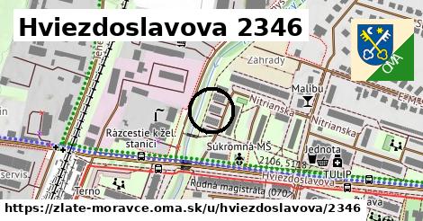 Hviezdoslavova 2346, Zlaté Moravce