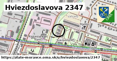 Hviezdoslavova 2347, Zlaté Moravce
