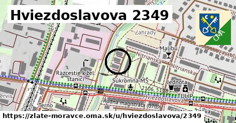 Hviezdoslavova 2349, Zlaté Moravce