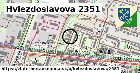 Hviezdoslavova 2351, Zlaté Moravce