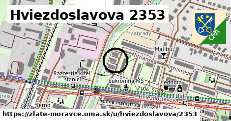 Hviezdoslavova 2353, Zlaté Moravce