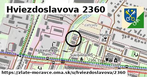 Hviezdoslavova 2360, Zlaté Moravce