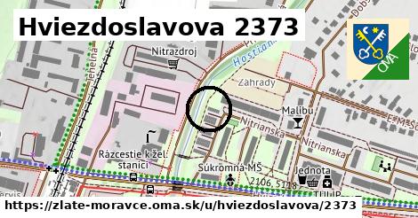 Hviezdoslavova 2373, Zlaté Moravce