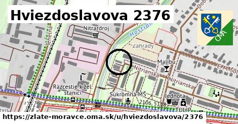 Hviezdoslavova 2376, Zlaté Moravce
