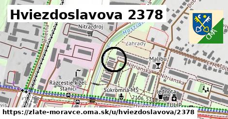 Hviezdoslavova 2378, Zlaté Moravce