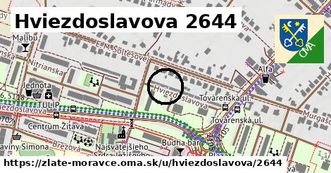 Hviezdoslavova 2644, Zlaté Moravce