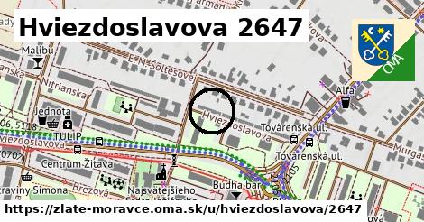 Hviezdoslavova 2647, Zlaté Moravce