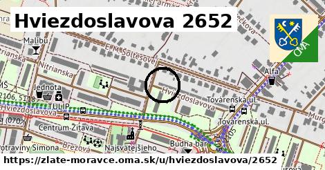 Hviezdoslavova 2652, Zlaté Moravce