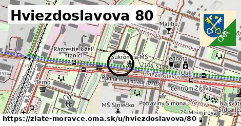 Hviezdoslavova 80, Zlaté Moravce