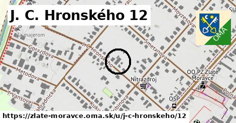 J. C. Hronského 12, Zlaté Moravce