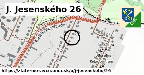 J. Jesenského 26, Zlaté Moravce